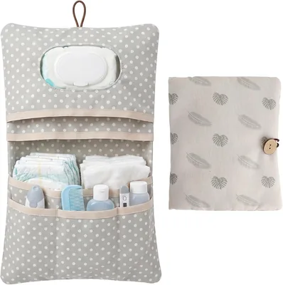 2 in 1 Nappy Bag Organiser & Cosmetic Bag - Best Deal