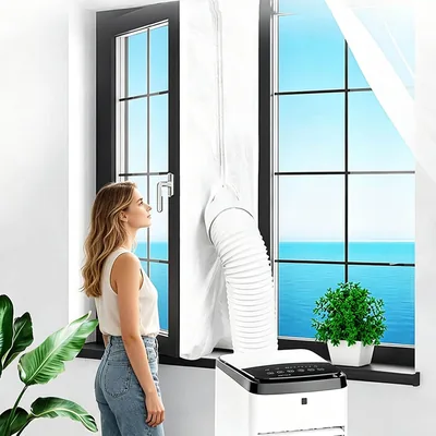 Kit de joints d'air conditionné universel pour climatiseur mobile et sèche-linge, isolé contre les fuites froides portable AI
