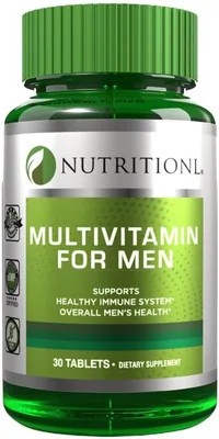 Men's Multivitamin Blend 30 Tabs - Energy & Immune Support