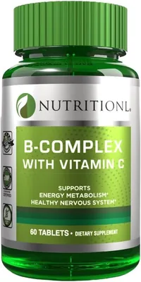 Nutritional B-Complex with Vitamin C 60 Tablets - 15% Off