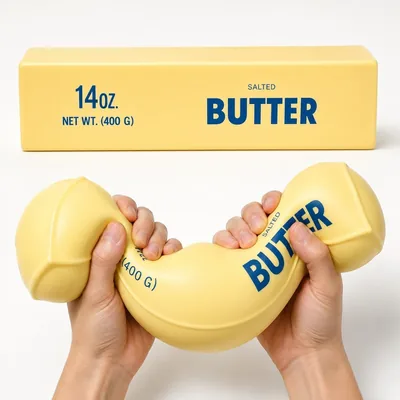 Jumbo Butter Stick Squeeze, 10 Inch Large