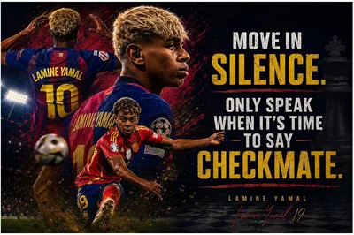 Lamine Yamal Motivational Posters Sports Coaching Wall Art Best Price