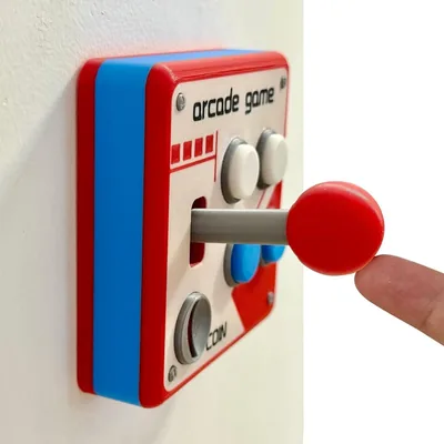 Osłony Gniazd Elektrycznych Vintage z Joystickiem Arcade - Best Deal