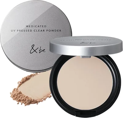 &be Medicated UV Pressed Clear Powder / 顔粉 / スキンケア、美白、しわ改善、UVケア (15g)