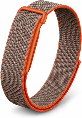 Raradev Armband för Fitbit Air Band | Nylufad Nylonspänning med Stålknöp | Utbytbar Sportarmband