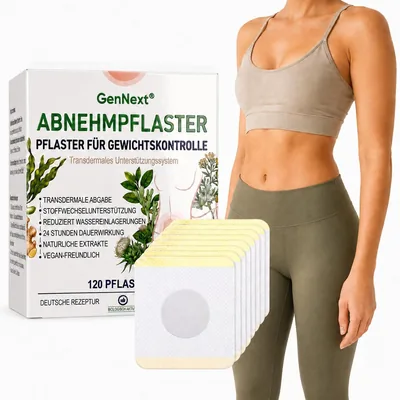 Slimming Plaster Packung 120 | Beschleunigt den Stoffwechsel für schnelles Abnehmen, atmungsaktive Gewichtsverlustplaster zur Fettverbrennung