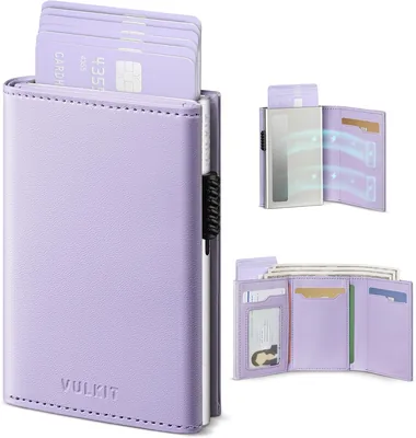 VULKIT Wallet Women RFID Blocking Leather Deal