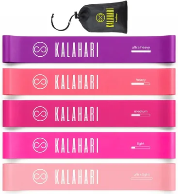 Kalahari Resistance Bands SET - 5 Levels Best Deal