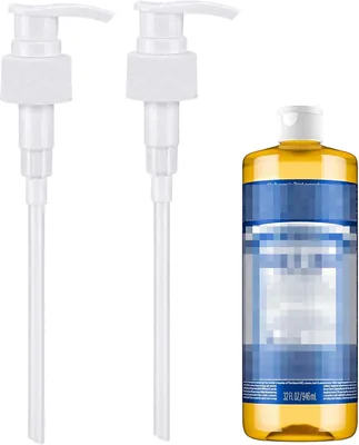 2 Packs Soap Pump for Dr. Bronner's 32 oz Dispenser