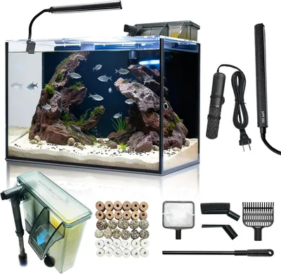 10 Gallon Glass Aquarium Set Best Deal