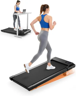 Superun Tapis Roulant Pieghevole Salvaspazio 1-6km/h con Inclinazione 6%, Best Deal