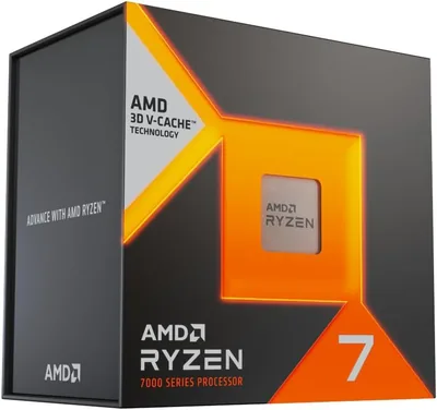 AMD Ryzen™ 7700X3D - 8 kärnor/16 trådar, maximalt turbo-frekvens 4.5 GHz