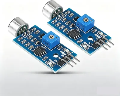 高感度サウンドマイクセンサー検出モジュール 2個セット - Arduino AVR PIC対応 Best Price