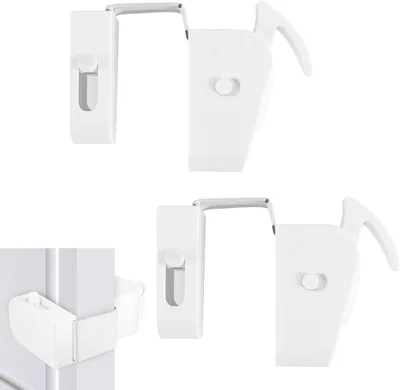 Childproof Door Lock - No Drill | 2 Pack