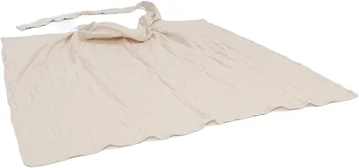 Generisk morgonsöverdrag Med mjuk amningssjal i bomull för mammor på resande fot, bekväma dubbla lager 70 x 100 cm (Grå)