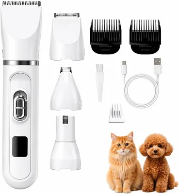 4 in 1 Pet Clipper Dog Grooming Kit Best Deal