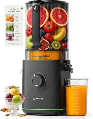 AMZCHEF Cold Press Juicer - 13% Off