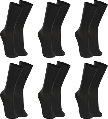Kit 6 Pares de Meias Sociais Masculinas Lupo em Microfibra de Poliamida - Melhor Preço