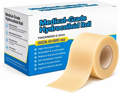 Hydrocolloid Plasters - 5cm x 2m Roll