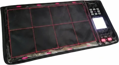 ZORA का संरक्षक कवर बैग रोलैंड SPD-30 OCTAPAD के लिए धूल का कवर | आंतरिक पैडिंग, स्पष्ट विंडो पैनल, ज़िप क्लोज़र, धूल प्रतिरोधी