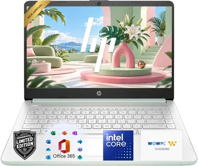 HP 14" Laptop - Intel N150, 4GB RAM, 128GB SSD