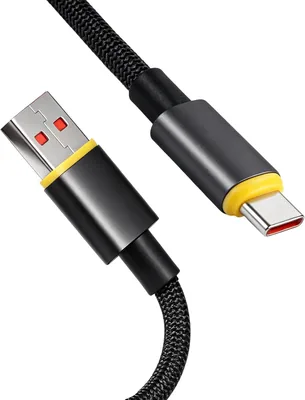 ARGOO 120W Cable USB Tipo C con Carga Rápida de Nylon Trenzado de 1.5 Metros | Compatible con HyperCharge 6A Xiaomi/Redmi/POCO