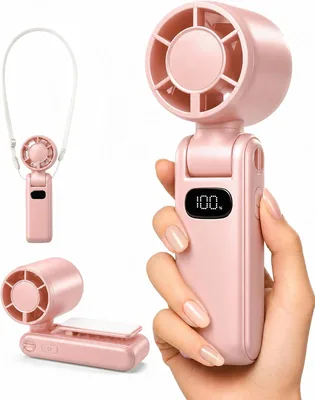 TUNISE Handheld Ventilator 3600mAh mit Magnetklip - 27% Rabatt