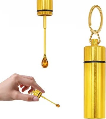 Snuff Button Sealed Bottle with Scoop - Best Deal