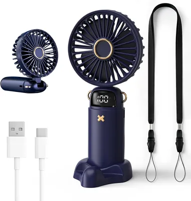 Ventilator Mini Handventilator Tragbarer USB Aufladbar | Best Deal