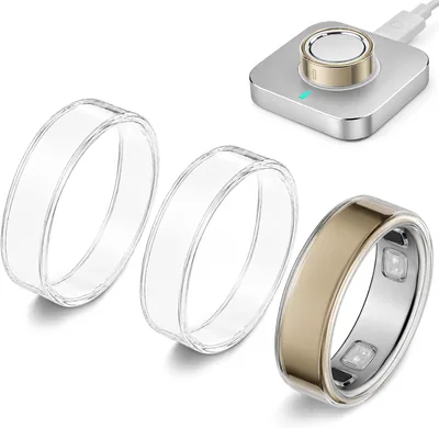 Sylacor - Juego de 3 fundas transparentes para anillos Oura Ring 5