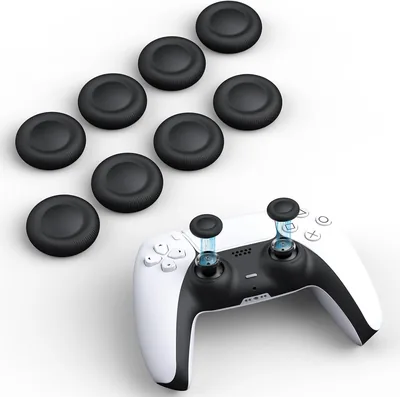 حامل عجلة تحكم PS5/PS4 بتصميم مريح من بوكيلا - 8 قطع