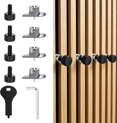 Zocipro Acoustic Panel Hooks Pack of 4 No Drilling Metal Screw Hooks Best Deal