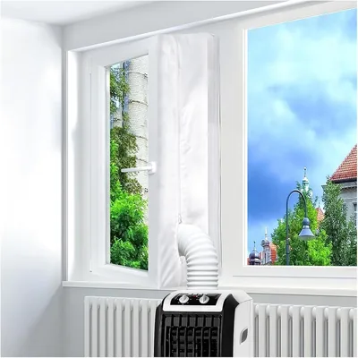 Joint d'étanchéité pour conditionneur d'air portable et fenêtre de drainage sans perçage