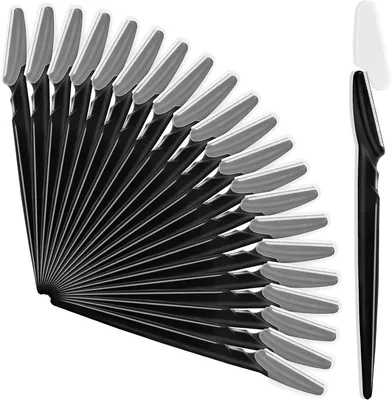 24 Pcs Eyebrow Razor Facial Dermaplaning Tool