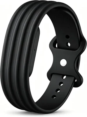 SimpleThings Silikon Sportband Passend till Google Fitbit Air | Varm Ersattningskladda för Kvinnor och Män, Skintillståndig