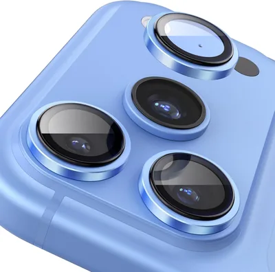 Xfilm 18 Pro/18 Pro Max Camera Lens Protector Blue