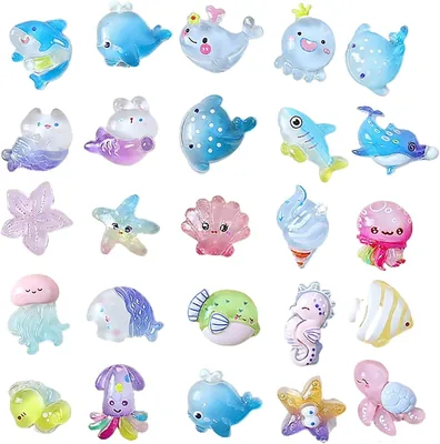 Resin Animals Set of 50 - 6% Off