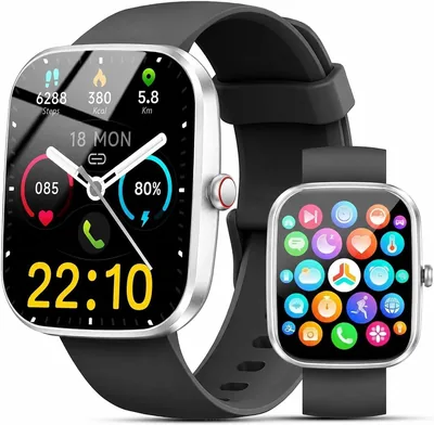 Smartwatch Uomo Donna 2026, Fitness Tracker con Contapassi e Cardiofrequenzimetro, Schermo 1.91"