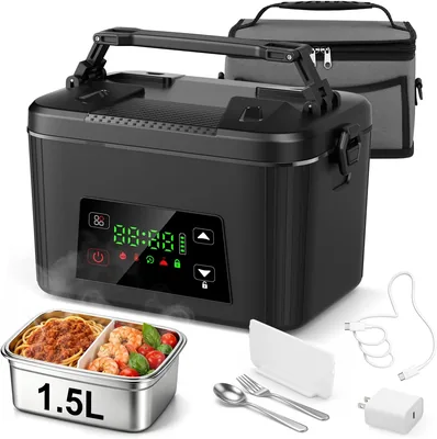 Moexili 1.5L Cordless Heated Lunch Box