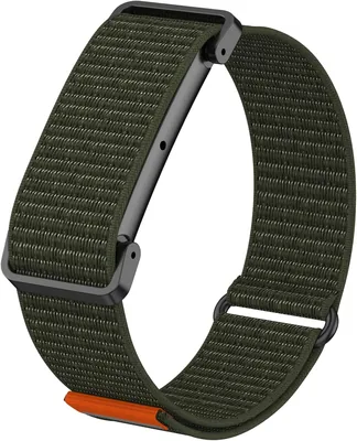 SimpleThings Elastisk nylonarmband med metallhölja för Google Fitbit Air - Nylon, ventilerande sportarmband