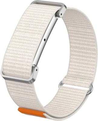 SimpleThings Elastic Nylonarmband med Metallhölja, Ventilerande Sportarmband för Google Fitbit Air | Nylon, Värdeprat