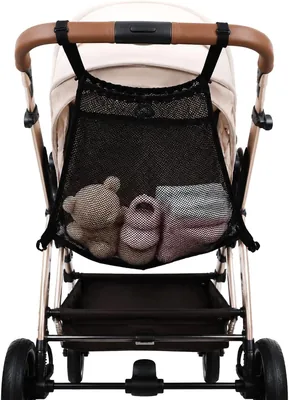 Loxeu Sac de Rangement pour Poussette et Buggy Universel - Noir (Grand Modèle) | Meilleures Affaires