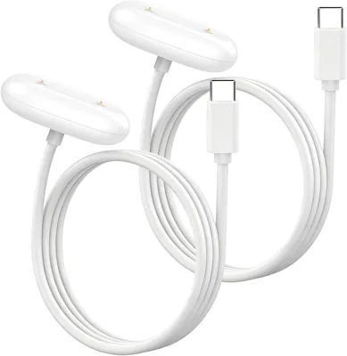 Fitbit Air Charger Cable 2 Pack, USB-C Charging