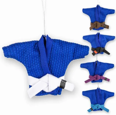 BJJ Gi Ornament - Premium Pearl Weave Mini Kimono, Best Deal