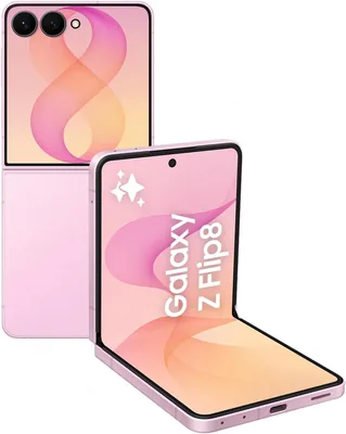 Samsung Galaxy Z Flip8 Rosa 512GB | FlexCam, asistente de foto, ventana flexible, batería de 4300 mAh, 12 GB de RAM