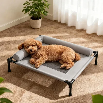 Elevated Dog Bed - Raised Mesh Cooling Cot Best Deal