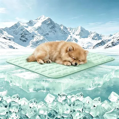 Kühlmatte für Haustiere im Sommer, 61 x 45 cm Kühlmatte für Katzen und Hunde | Tragbar und waschbar
