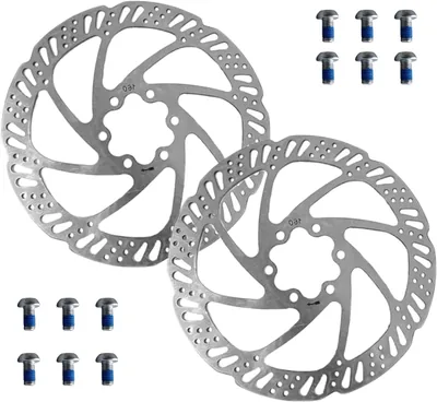 160mm Bicycle Brake Disc Rotor - Pack of 2