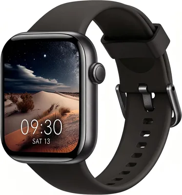 AcclaFit Smartwatch Uomo Donna, Orologio Intelligente da 1.85 Pollici con Chiamata e Risposta, 113 Sports Smart Watch con Pedometro