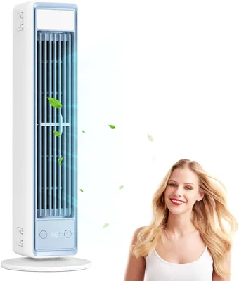 BreezaMax Mini Ventilatore di Aria, Portatile e Silenzioso, 3 Velocità, Design Compatto - Best Deal